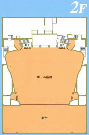フロアマップ2階