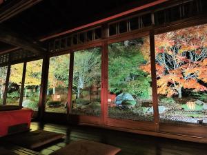 若狭国吉城歴史資料館庭園のライトアップ